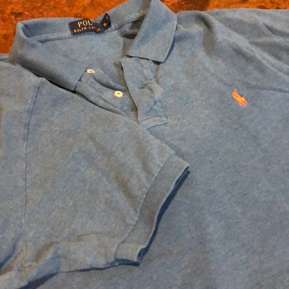 Blue Ralph Lauren polo - Picture 3 of 4